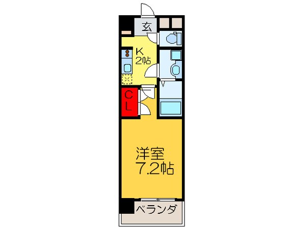 CASSIA高井田NorthCourtの物件間取画像